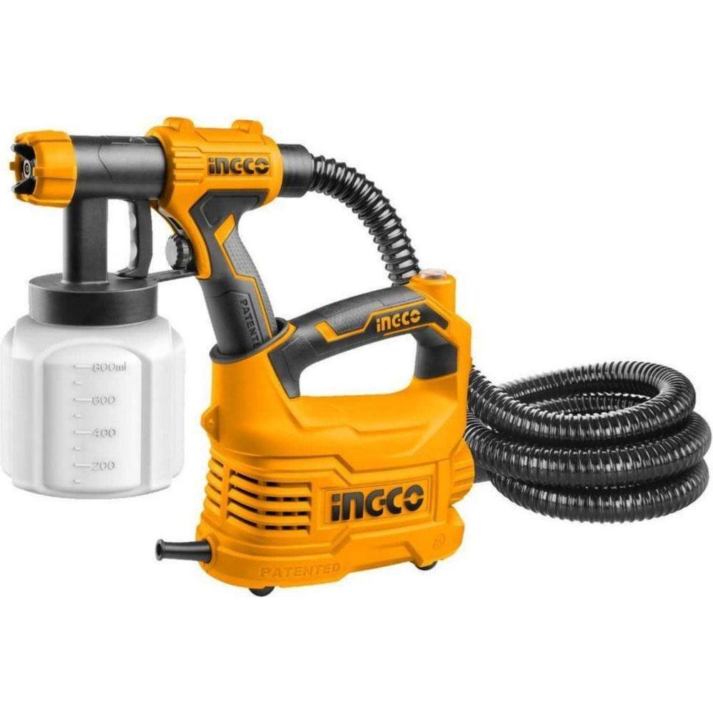 Ingco SPG5008 Electric Paint Spray Gun 550W - KHM Megatools Corp. Ingco SPG5008 Electric Paint Spray Gun 550W - KHM Megatools Corp.